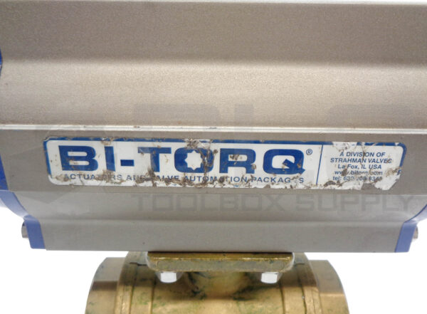 BI-TORQ IP3WL2085SRPN ACTUATOR W/ CW617N BRASS BALL VALVE - Image 6