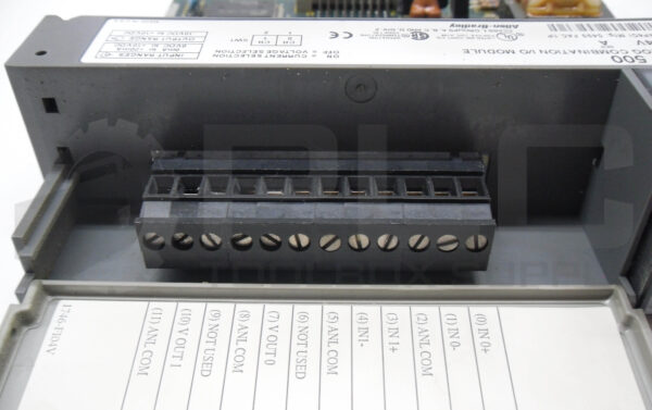 ALLEN BRADLEY 1746-FIO4V SER A ANALOG COMBINATION I/O MODULE SLC500 - Image 5