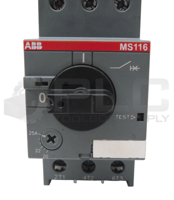 ABB MS116-25 MANUAL MOTOR STARTER 20-25A - Image 7