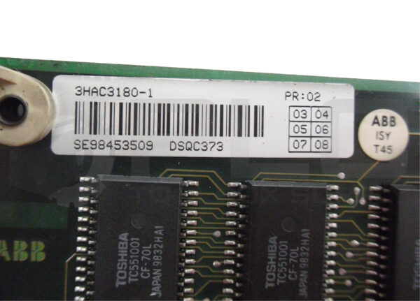 ABB 3HAC3180-1 CONTROL BOARD 3BSC 980 006 R241 DSQC373 *READ* - Image 6