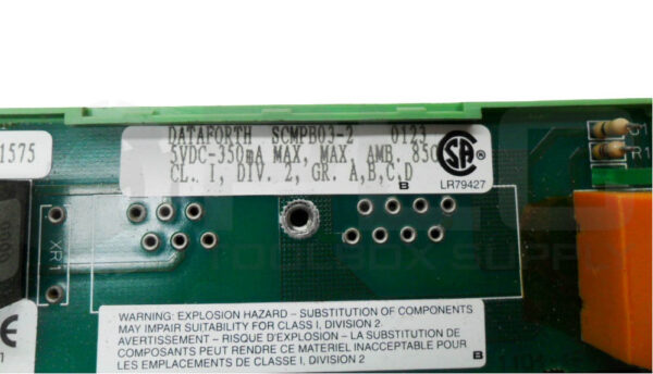 DATAFORTH SCMPB03-2 BACKPLANE 5VDC - Image 4