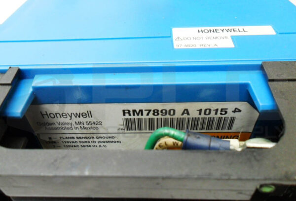 HONEYWELL RM7840 A 1015 BURNER CONTROL 120VAC 50/60HZ - Image 6