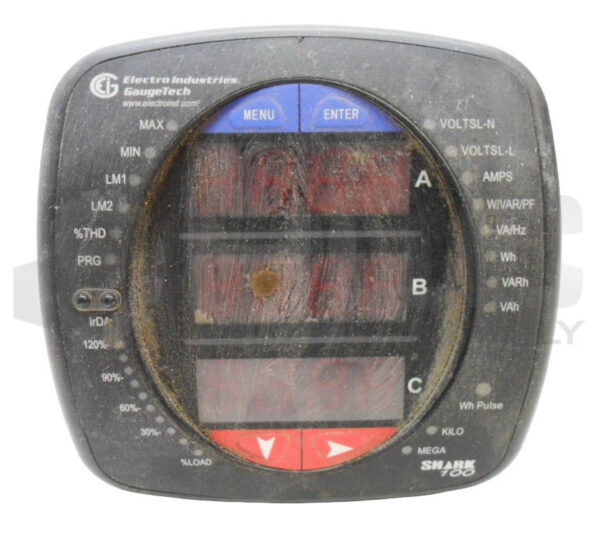 ELECTRO INDUSTRIES SHARK 100-60-10-V1-D2-X-X MULTIFUNCTION POWER & ENERGY METER - Image 2