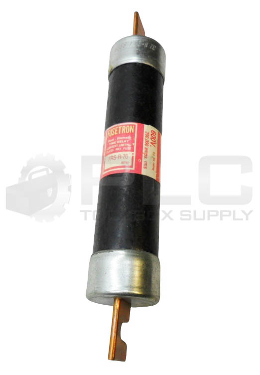 LOT OF 7 BUSSMANN FRS-R-70 DUAL ELEMENT FUSE 70A 600VAC - PLC Toolbox ...