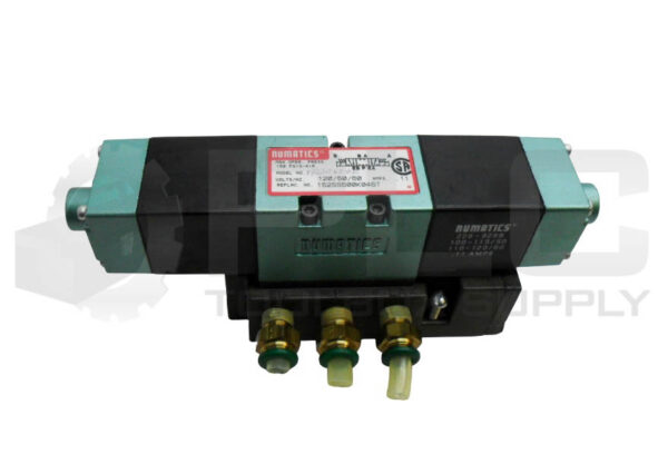NUMATICS 152SS400K046T SOLENOID VALVE 152SS63AK W/ (2) 228-829B COIL
