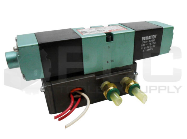 NUMATICS 152SS400K046T SOLENOID VALVE 152SS63AK W/ (2) 228-829B COIL - Image 3