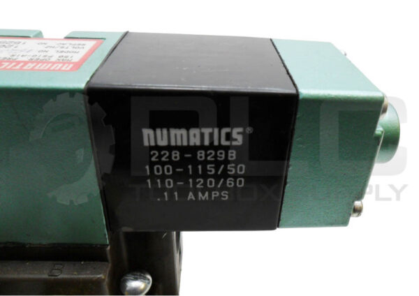 NUMATICS 152SS400K046T SOLENOID VALVE 152SS63AK W/ (2) 228-829B COIL - Image 5