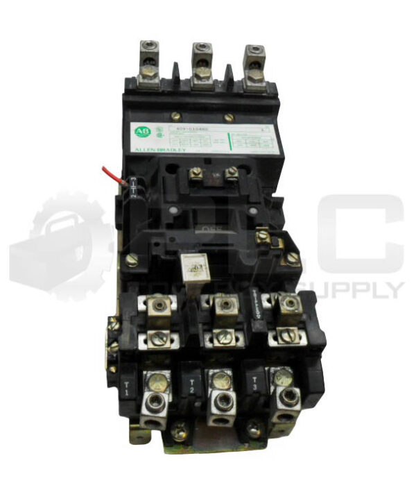 ALLEN BRADLEY 409-D104ND /A MOTOR STARTER W/ CD236 W/ 40185-801-01 W/ 595-A /B