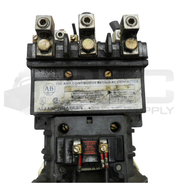 ALLEN BRADLEY 500L-DOD93 /A AC CONTACTOR 600VAC W/ CD236C COIL 110-120V 50/60HZ - Image 2