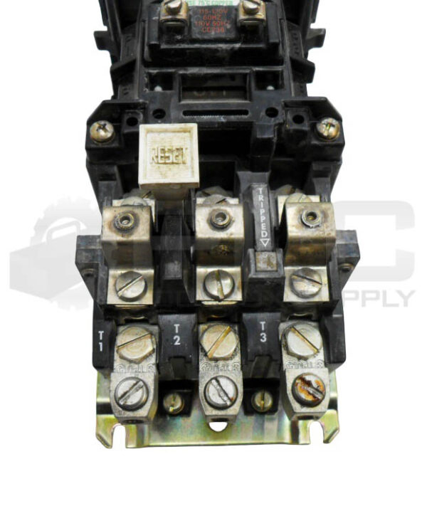 ALLEN BRADLEY 409-C68ND /B FULL VOLTAGE STARTER W/ CC236 COIL W/ 40185-800-01 - Image 3
