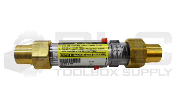 NEW HEDLAND H620-018 EZ-VIEW FLOW METER 325PSI - Image 3