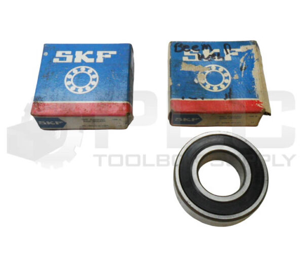 LOT OF 2 NEW SKF 6205 2RSJEM DEEP GROOVE BALL BEARING 1" ID 2" OD *READ*
