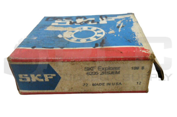 LOT OF 2 NEW SKF 6205 2RSJEM DEEP GROOVE BALL BEARING 1" ID 2" OD *READ* - Image 4