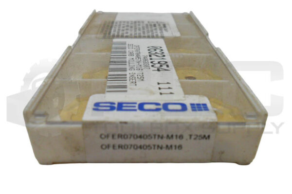 SEALED NEW BOX OF 10 SECO OFER070405TN-M16 CARBIDE INSERTS T25M - Image 3