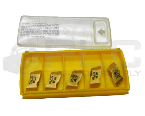 NEW BOX OF 5 KENNAMETAL NT3R CARBIDE INSERTS KC710
