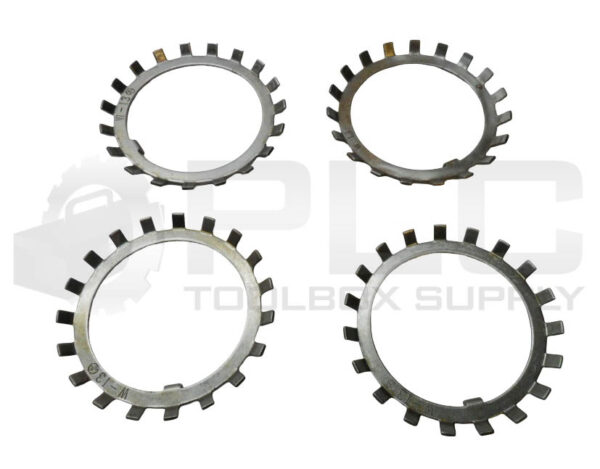 LOT OF 4 NEW WHITTET-HIGGINS W-13 LOCK WASHER 2-5/8"ID 3-1/2" OD