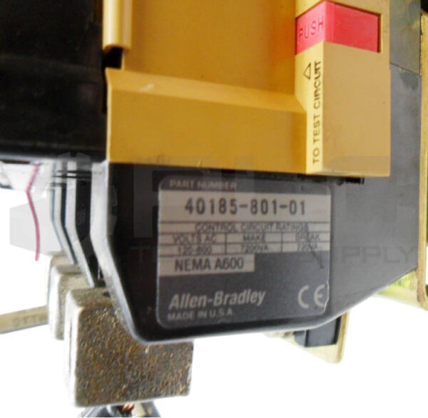 ALLEN BRADLEY 509-DOD /A CONTACTOR W/ CD236 W/ 40185-801-01 W/ (2) 595-A /B - Image 7