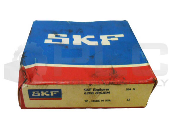 SEALED NEW SKF 6208 2RSJEM ROLLER BEARING