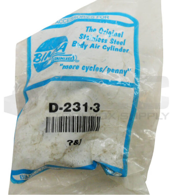 SEALED NEW BIMBA D-231-3 ROD CLEVIS - Image 3