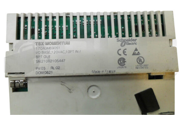 SCHNEIDER ELECTRIC 170ADM69051 I/O BASE 120V 10PT - Image 4