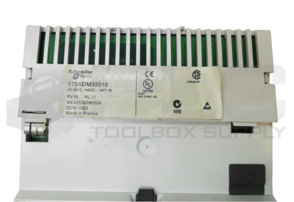 SCHNEIDER ELECTRIC 170ADM35010 I/O BASE W/ 170ENT11001 ETHERNET MODULE - Image 4