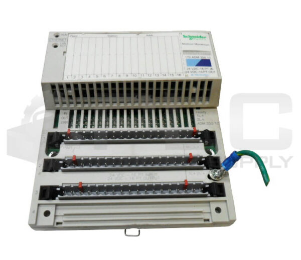 SCHNEIDER ELECTRIC 170ADM35010 I/O BASE W/ 170ENT11002 ETHERNET MODULE