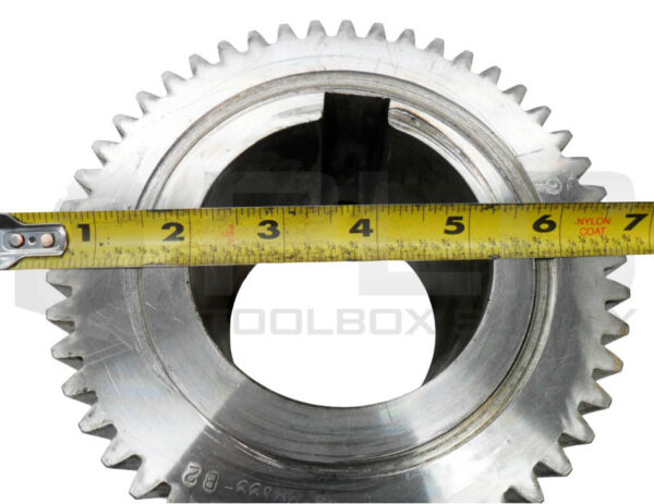 48-0199-B2 SPUR GEAR W/ KEYED BORE 3-1/4" BORE 48 TEETH - Image 4
