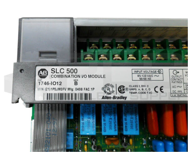 NEW ALLEN BRADLEY 1746-IO12 /B INPUT/OUTPUT MODULE 85-132VAC 50/60HZ *READ* - Image 5
