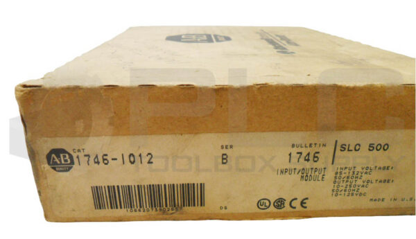 NEW ALLEN BRADLEY 1746-IO12 /B INPUT/OUTPUT MODULE 85-132VAC 50/60HZ *READ* - Image 6