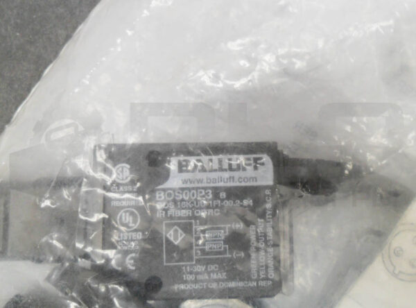 SEALED NEW BALLUFF BOS00P3 BOS 16K-UU-1FI-0.2-S4 11-30VDC *READ* - Image 3