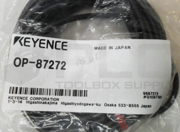 SEALED NEW KEYENCE OP-87272 CONNECTOR CABLE 5M - Image 4