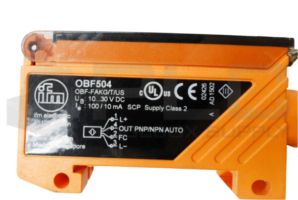 IFM ELECTRONIC OBF-FAKG/T/US FIBER OPTIC AMPLIFIER 10-30VDC OBF504 - Image 6