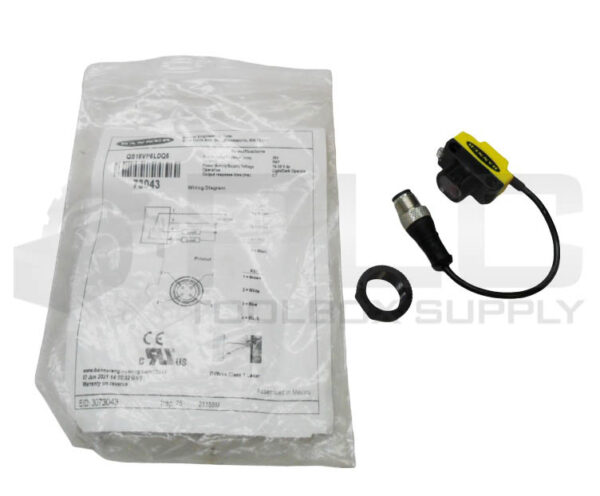 NEW BANNER QS18VP6LDQ5 DIFFUSE LASER SENSOR 10-30VDC 73043 *READ*