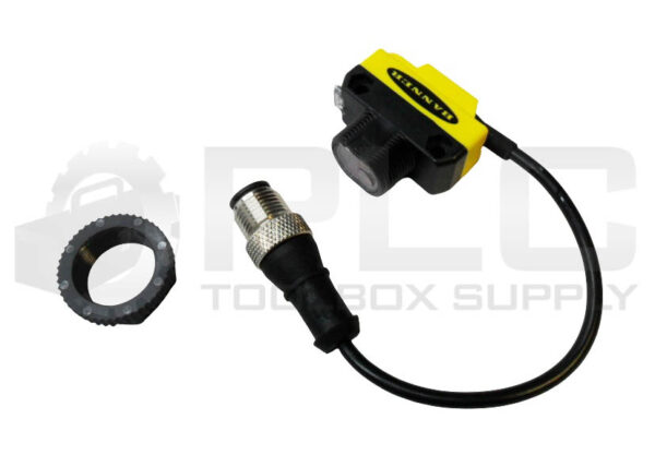 NEW BANNER QS18VP6LDQ5 DIFFUSE LASER SENSOR 10-30VDC 73043 *READ* - Image 2
