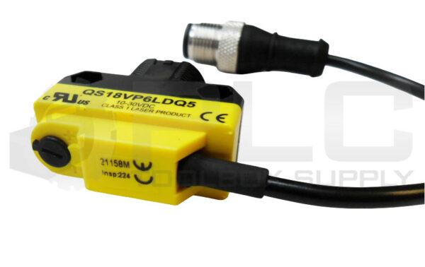 NEW BANNER QS18VP6LDQ5 DIFFUSE LASER SENSOR 10-30VDC 73043 *READ* - Image 4