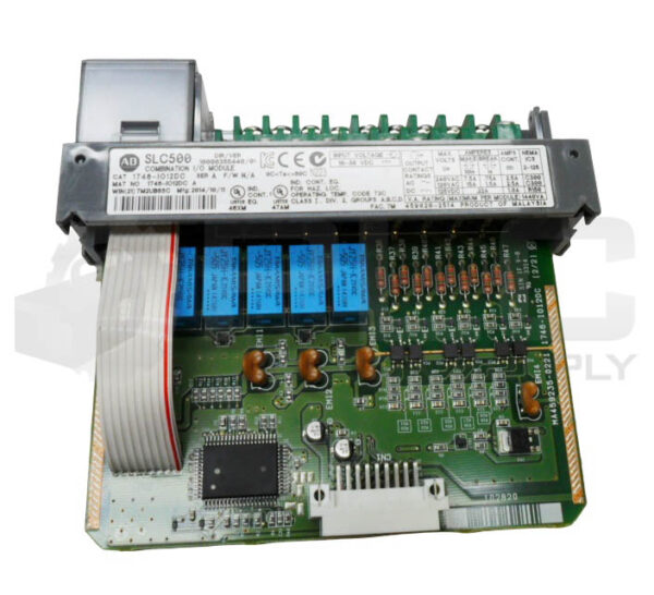 ALLEN BRADLEY 1746-IO12DC /A COMBINATION I/O MODULE 10-30VDC *READ*