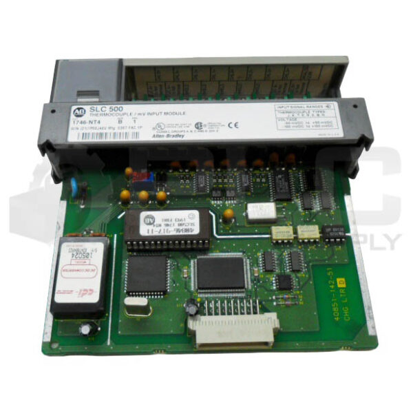 ALLEN BRADLEY 1746-NT4 /B THERMOCOUPLE W/ MV INPUT MODULE