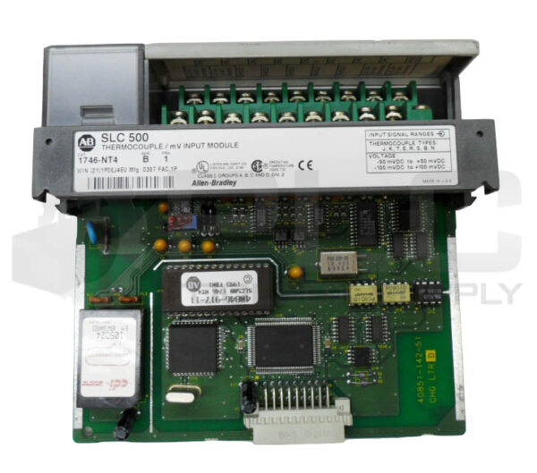 ALLEN BRADLEY 1746-NT4 /B THERMOCOUPLE W/ MV INPUT MODULE - Image 2