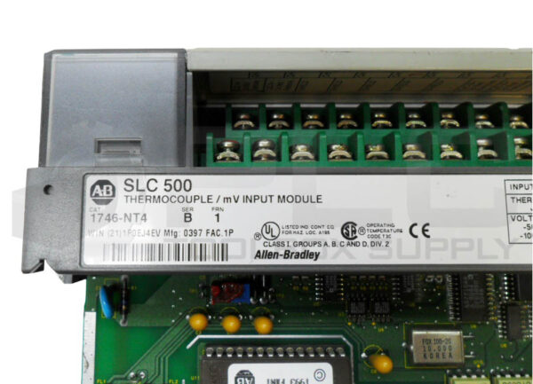 ALLEN BRADLEY 1746-NT4 /B THERMOCOUPLE W/ MV INPUT MODULE - Image 5