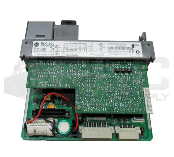 ALLEN BRADLEY 1747-L551 /B PROCESSOR UNIT 5-24VDC 1/0A *READ*