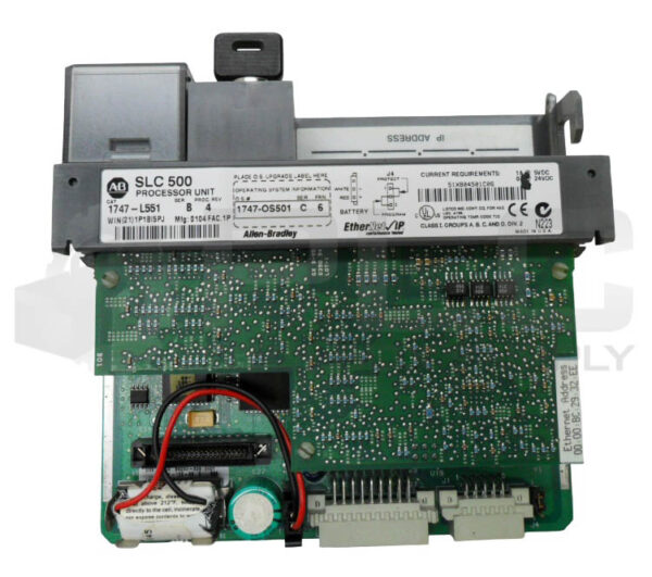 ALLEN BRADLEY 1747-L551 /B PROCESSOR UNIT 5-24VDC 1/0A *READ* - Image 2