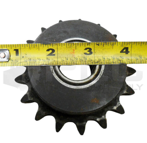 LOT OF 3 UNION TOOL 73538 SPROCKET 17 TEETH 1" BORE - Image 4