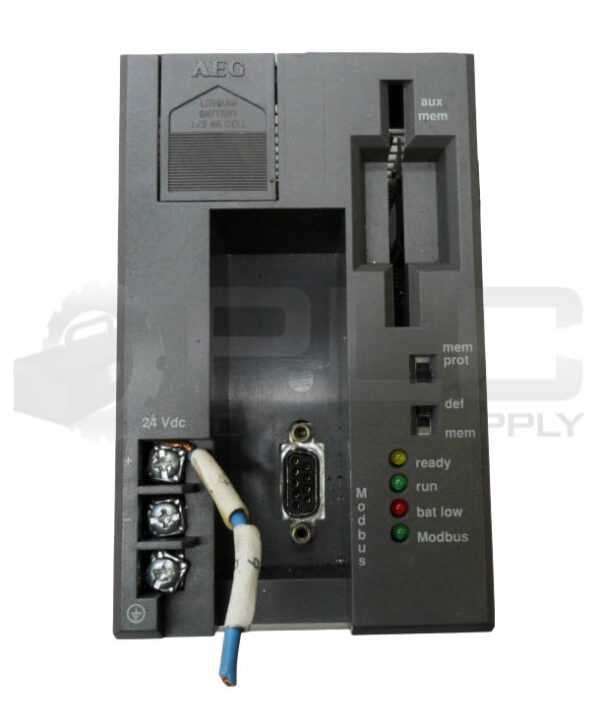 SCHNEIDER AUTOMATION PC-A984-120 CPU MODULE 1.5K MEM 1XMB - Image 2