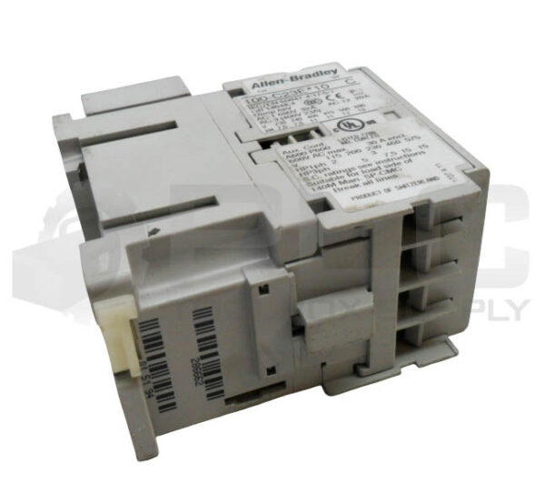 ALLEN BRADLEY 100-C23E*10 /C CONTACTOR 600VAC W/ 100-FSV55 /A SURGE SUPPRESSOR - Image 4