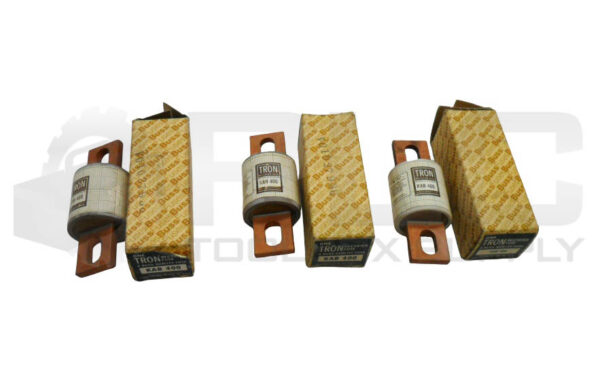 LOT OF 3 NEW BUSSMANN KAB 400 RECITIFIER FUSE 400A *READ*