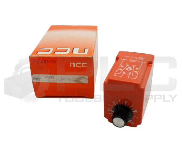 NEW NCC T1K-10-462 SOLID STATE TIMER .1-10SEC T1K-00010-462 *READ*