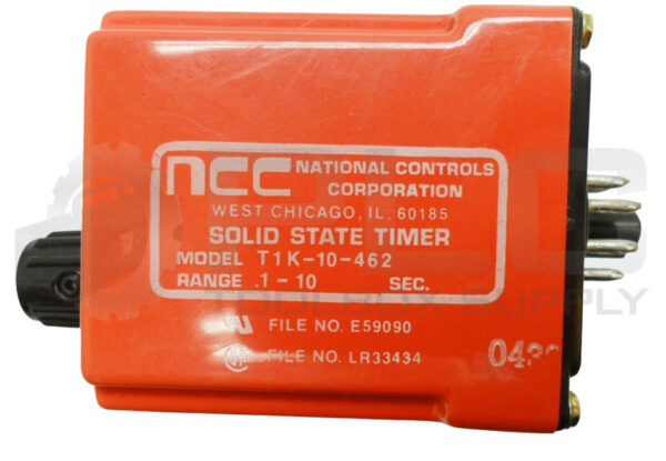 NEW NCC T1K-10-462 SOLID STATE TIMER .1-10SEC T1K-00010-462 *READ* - Image 5