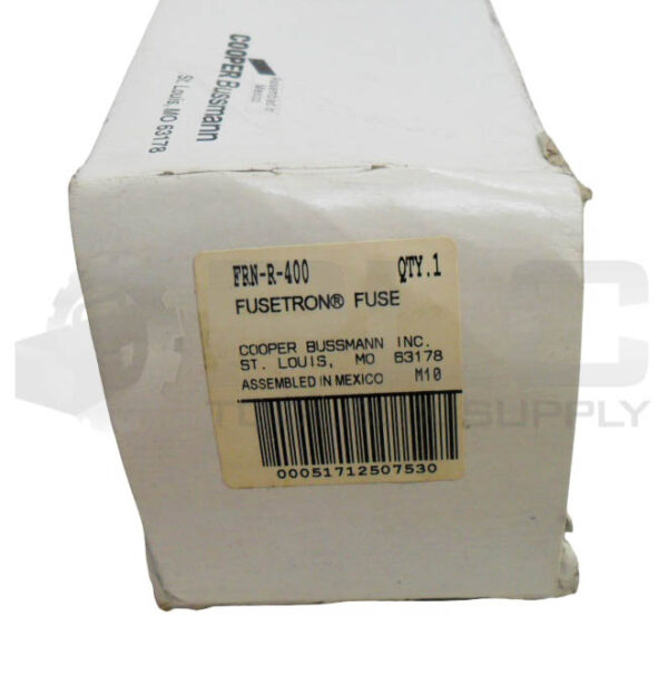 NEW COOPER BUSSMANN FRN-R-400 FUSETRON FUSE 400A 250V AC/DC *READ* - Image 5