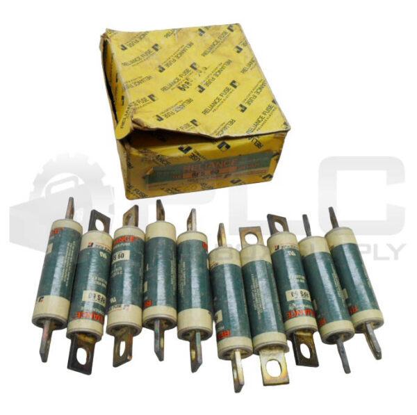 NEW BOX OF 10 RELIANCE RFS60 RECTIFIER FUSE 60A 600V *READ*