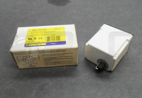 NEW SQUARE D 9050 JCK11V20 /D ELECTRICAL TIMING RELAY 120V50/60HZ 0.1-10SEC